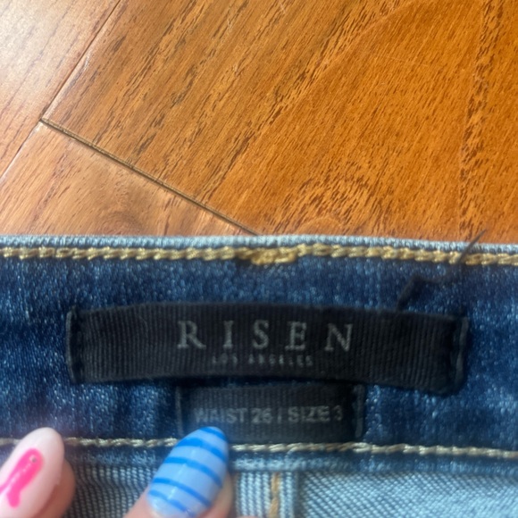 Risen Blue Denim Jeans - Picture 2 of 4